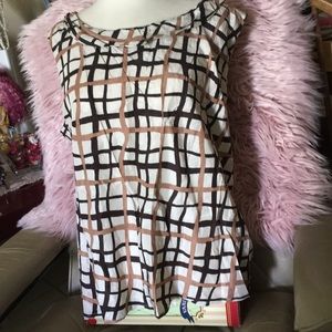 Silk sleeveless top